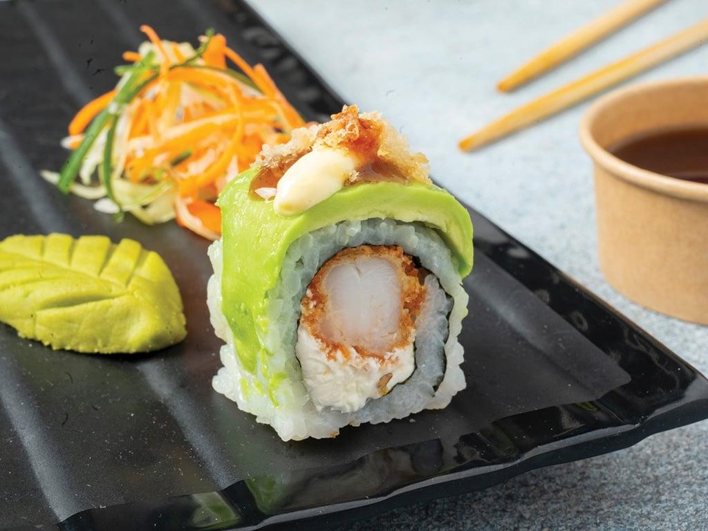 Dragon Roll (Cooked) – 8 Pieces
